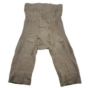 Unbranded Women's Size XXXL Panty Short Shaper High Waist Beige New Without Tags